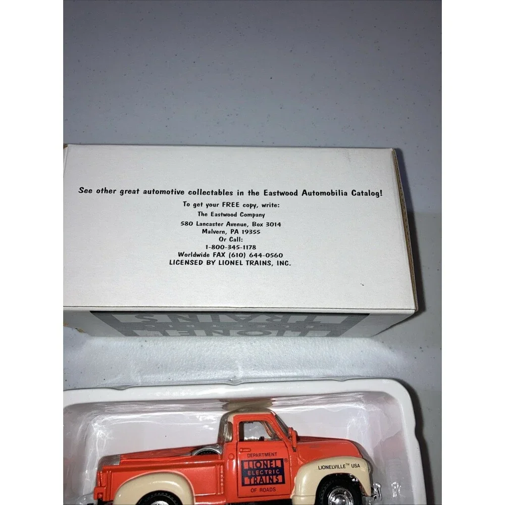 Eastwood Automobilia - # 4 Lionel Eastwood 5-piece set - 1953 Chevrolet Pickup